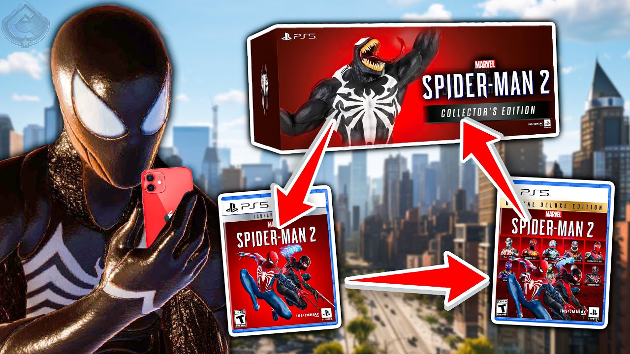 Marvel's Spider-Man 2 PS5 Pre-Orders Drop Today: Collector's Edition,  Bonuses, and More