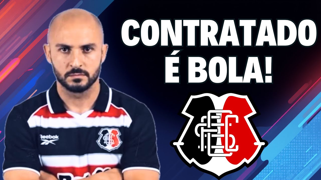 ATENÇÃO! SANTA CRUZ CONTRATA MEIA-ATACANTE CANHOTO, EXPERIENTE E JOGADOR QUE TEM BOLA!