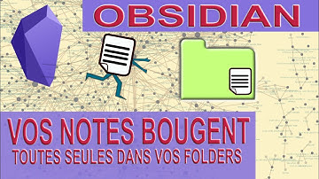 Tuto Obsidian en français, bougez vos notes automatiquement  plugin auto note mover