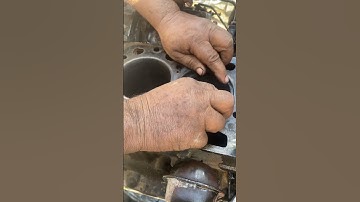 #tractor engine Piston ring checked ✅