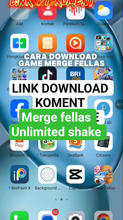 Cara download MERGE FELLAS mod unlimited #mergefellas #tutorial