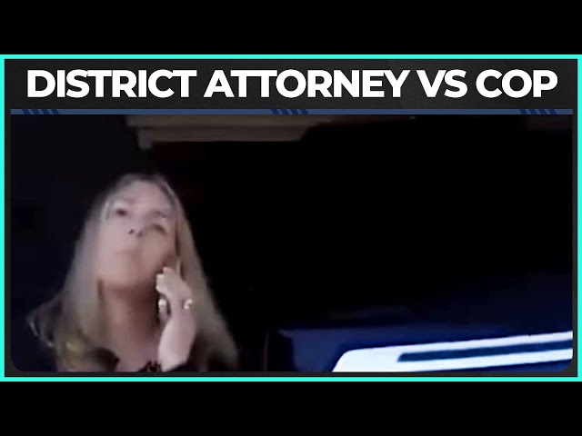 District Attorney Harasses Cop For Doing His Job