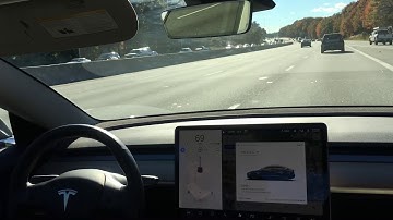 Navigate on Autopilot Tesla Model 3 V9 2018.42.4 Back to back lane changes