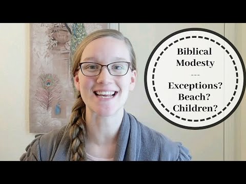 Biblical Modesty | Bikinis at the Beach & Children Seeing Their Parents Naked | Who, When, Where