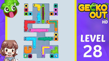 Gecko Out Level 28 Solution Walkthrough