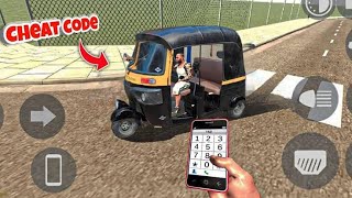 All secret cheat codes new update|| auto rickshaw|| Indian bike driving 3d|| Sahib Gaming