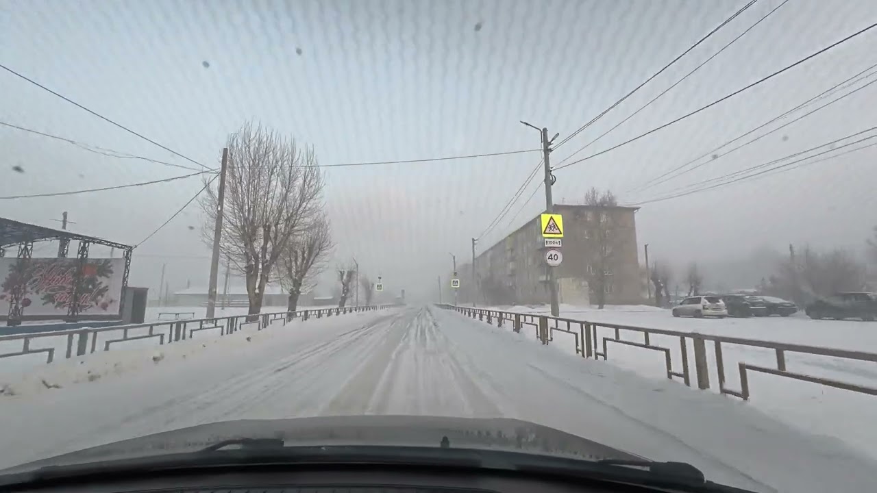 посёлок Солонцы, Красноярский край 18.01.2026г.