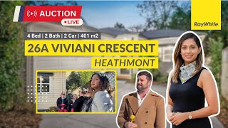 Live Auction @ 26A Viviani Crescent, Heathmont