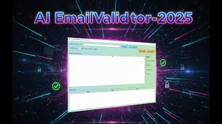 AI EmailValidator 2025 | Fast Bulk Email Validation Tool | Excel/CSV MX + SMTP Check Software