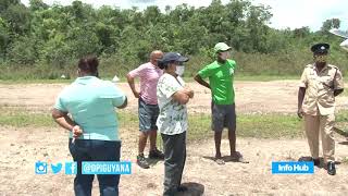 CDC conducts flood assessment at Kwakwani