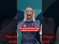 Bryony Page's reaction is EVERYTHING! #shorts