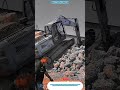 Power &amp; Speed: Next Machine Innovation's Powerful Excavator Navigates Industrial Rock Fields