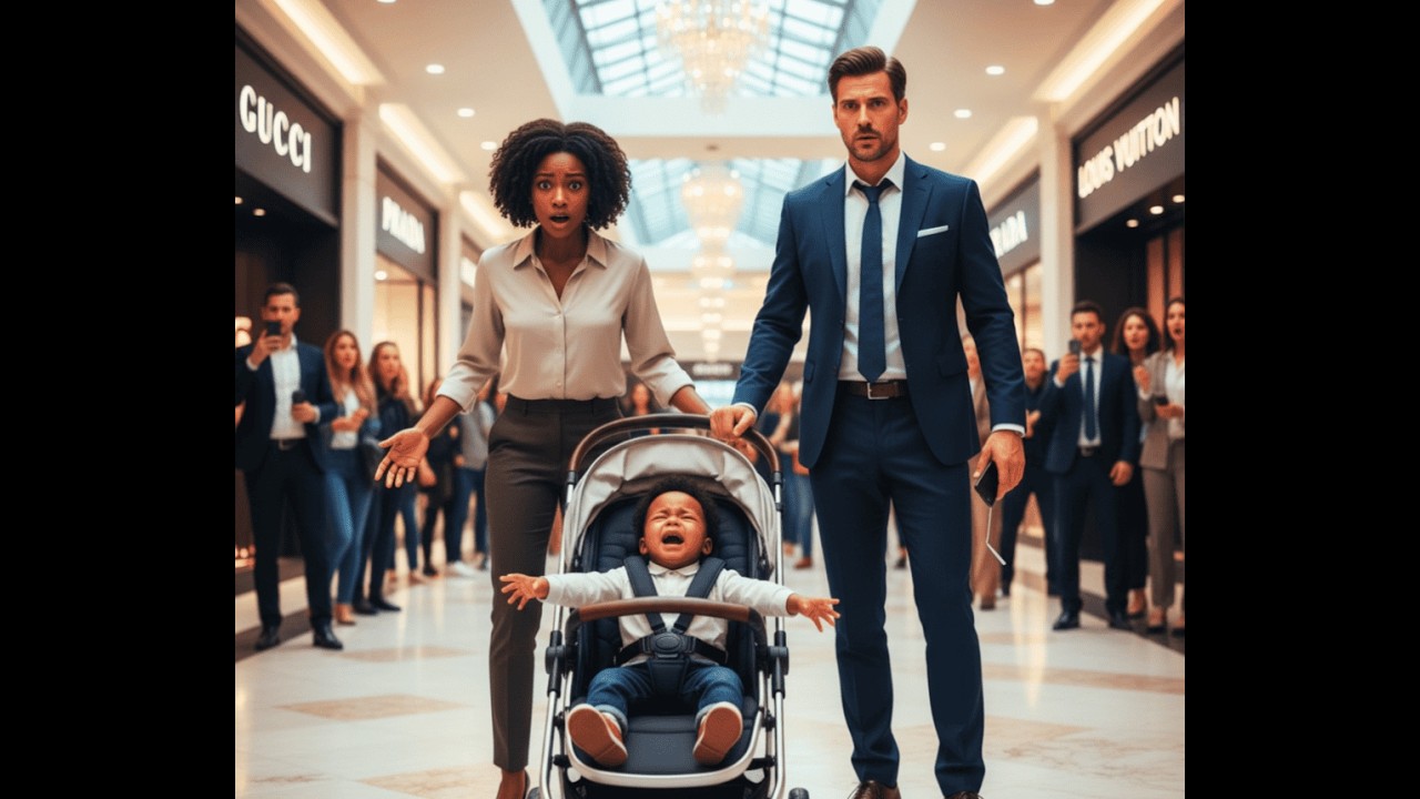 BILLIONAIRE'S SON WONT STOP CRYING UNTIL A RANDOM WOMAN CARRIED HIM – What happened next?