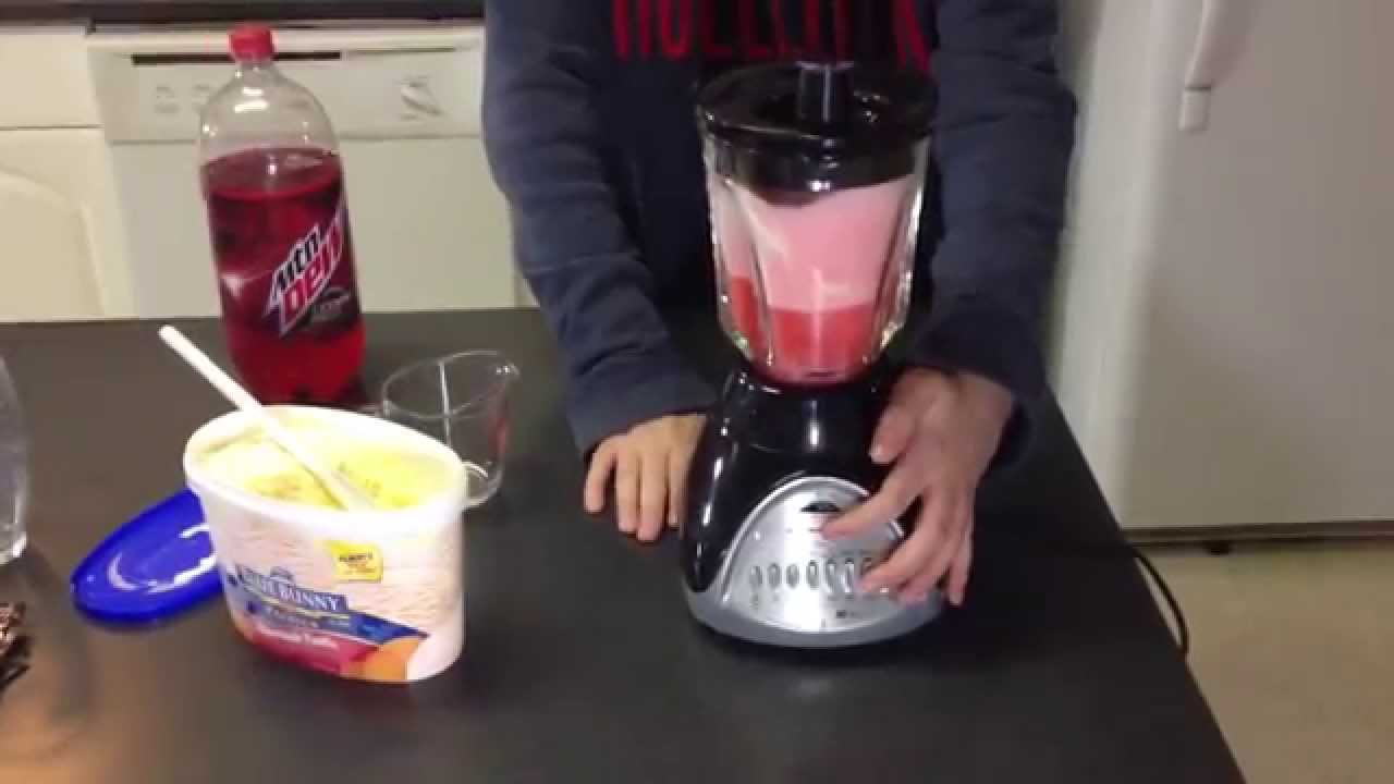 Code Red Shake How To Make A Code Red Ice Cream Shake - YouTube