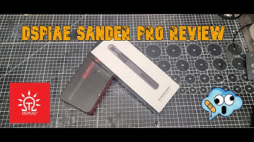 tool review of the DSPIAE electric reciprocating sander PRO version, it