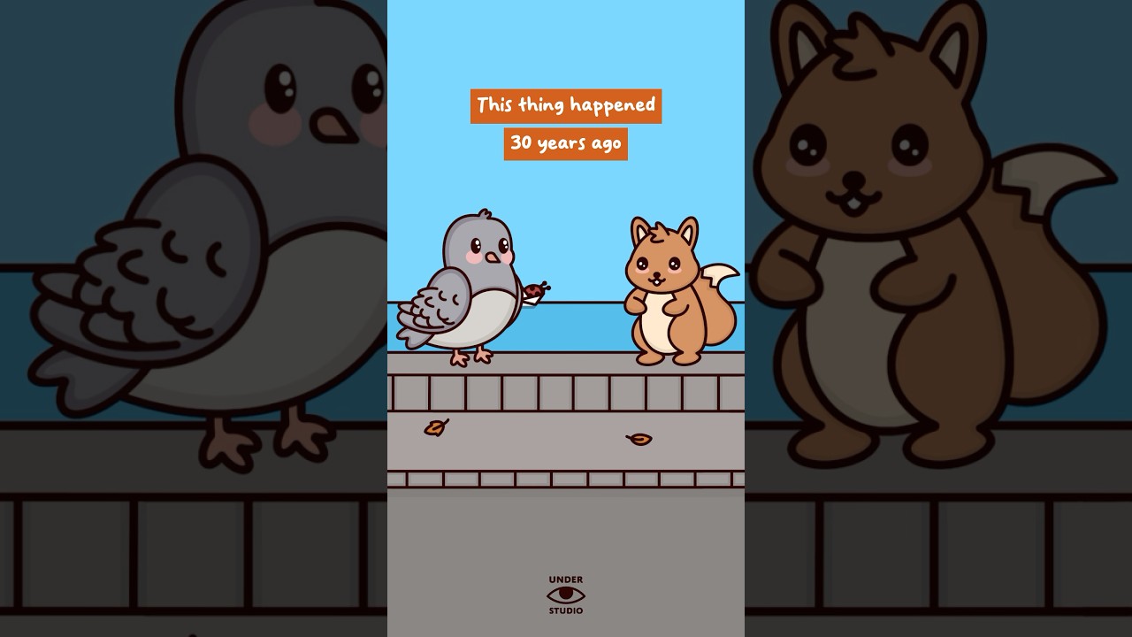 The Time Math 😏 Birdie & Squirrel | Relatable Animation Meme | Original Audio: artaroundmars