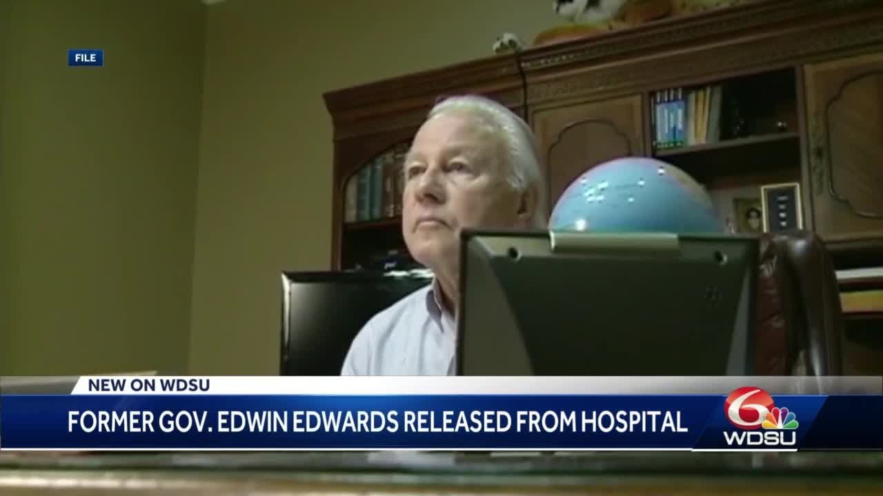 Former Gov. Edwin Edwards released from hospital - YouTube
