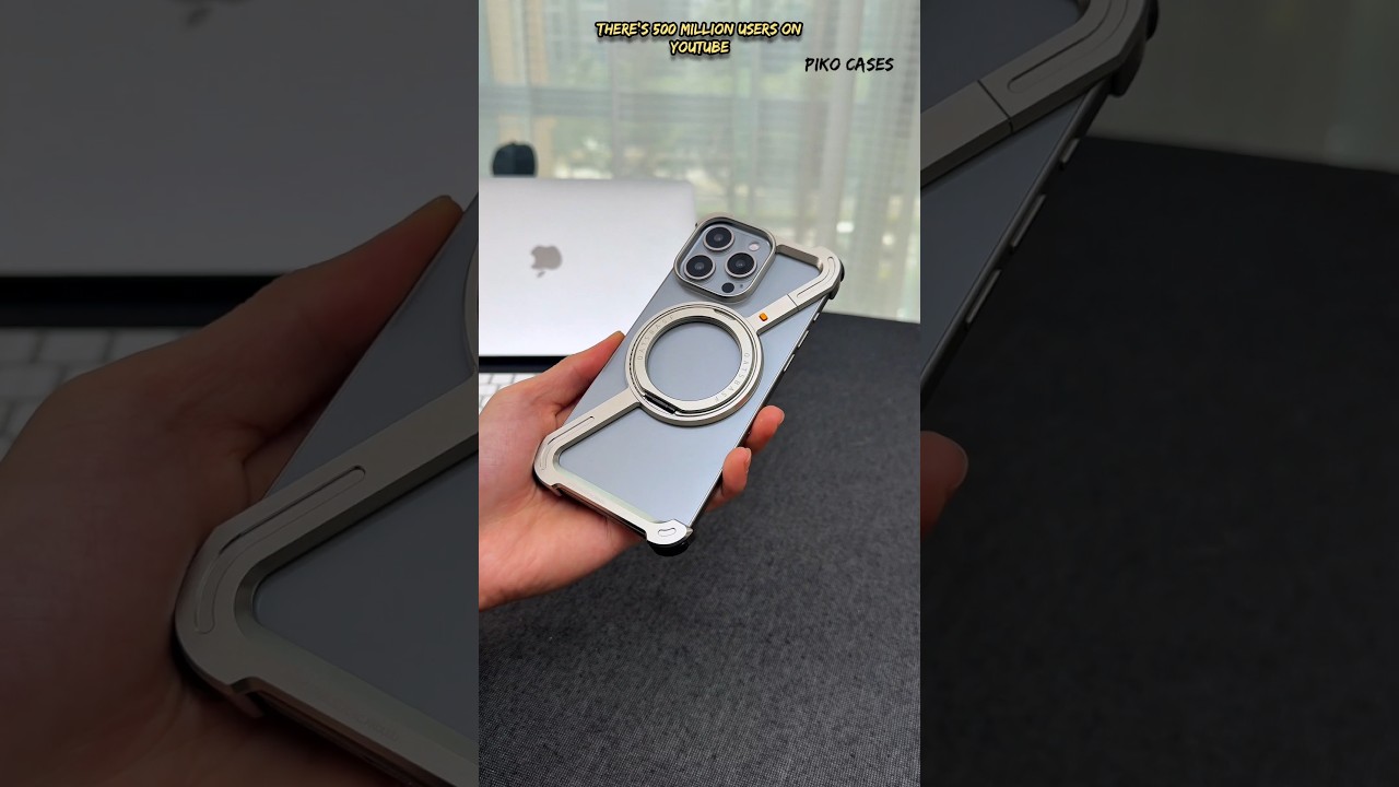 Magsafe compatible titanium alloy case for iPhone 16 pro max 