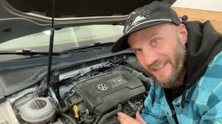 Changing Oxygen sensor 2017 VW Golf MK7 1.8l (O2 Sensor replace) by Rink 18,618 views 2 years ago 4 minutes, 1 second