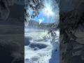 ice river winter snow trees #qurantranslation #iceriver #snowtree #qurantranslation