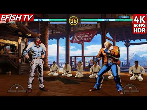 New fighter arrived! Mr. Karate vs Terry Bogard (Hardest AI) - Fatal Fury: CotW