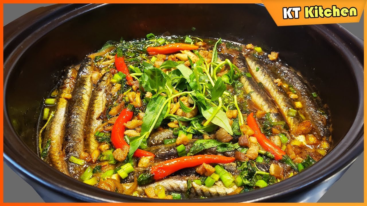 CÁ KÈO KHO RAU RĂM Đậm Vị Miền Tây Màu Đẹp Mắt Hao Cơm - Caramelized ...