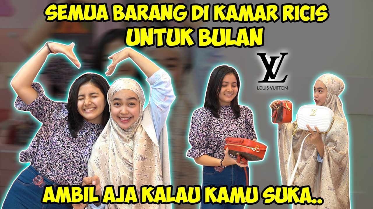 KADO ULANG TAHUN UNTUK BULAN.. Ambil Semua Barang Di Rumah Ricis..