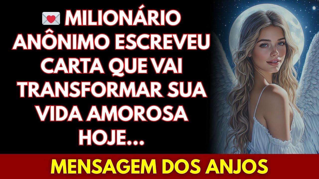 💌 MILIONÁRIO ANÔNIMO ESCREVEU CARTA QUE VAI TRANSFORMAR SUA VIDA AMOROSA HOJE... MENSAGEM DOS ANJOS