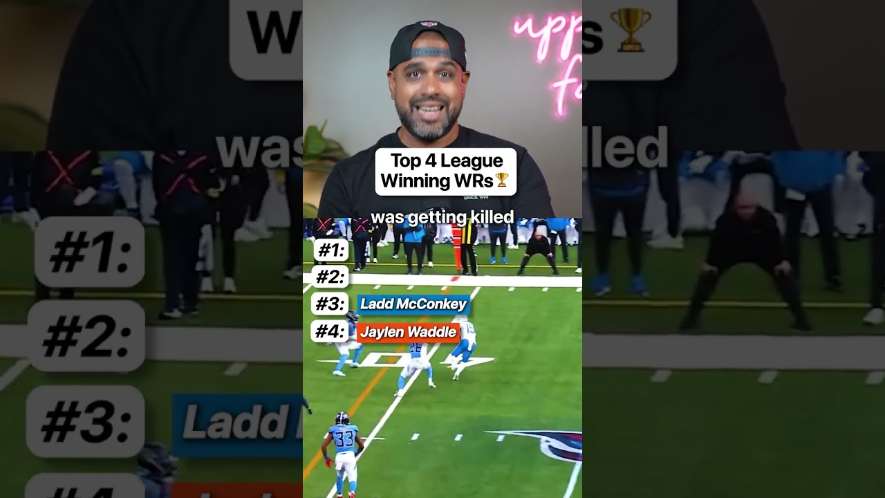 These 4 WRs will carry your fantasy team