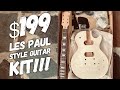 $199 Bad Cat Les Paul Style Guitar Kit - Unboxing, First Impressions and Gibson Slash Inspiration!