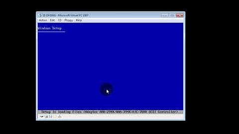 Hướng dẫn cài đặt chương trình Virtual PC và Windows Server 2003