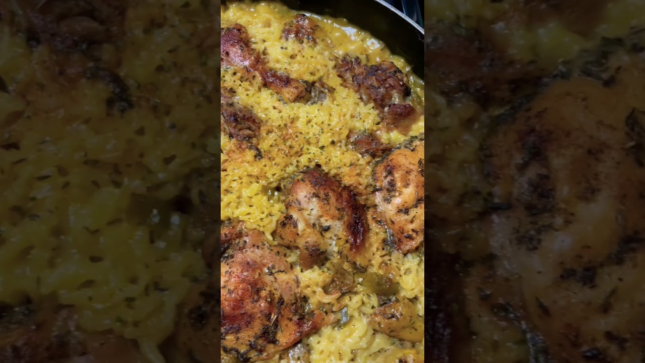 LAZY MAN CHICKEN AND RICE 