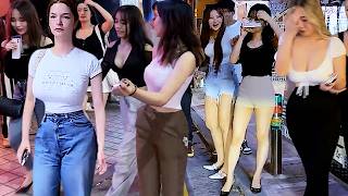 [4K 2am Hongdae street 😲😲😲] Even around 2am on Friday, the energy in Hongik University doesn't stop🔥