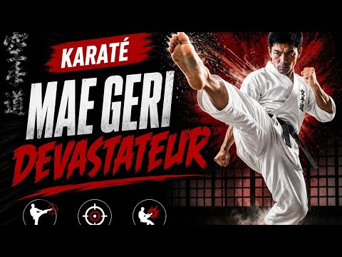 Karate cours 5 Mae geri (前蹴り)