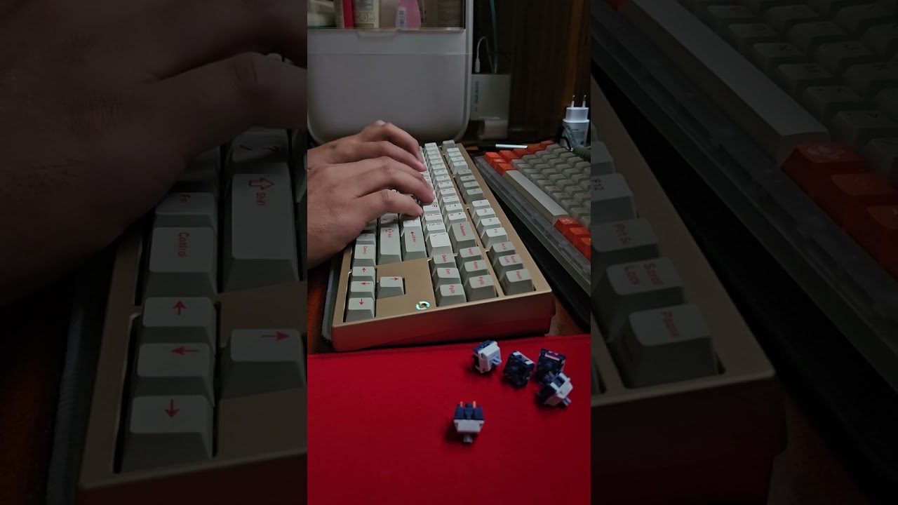 HMX Ice Lotus switch with Neo80 foamless soundtest