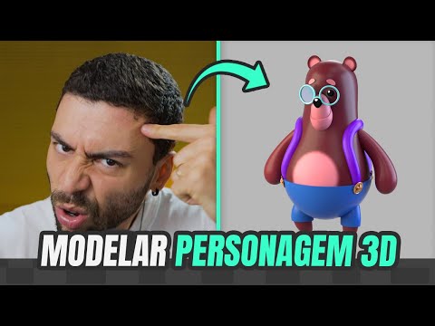 Como MODELAR um PERSONAGEM 3D no Zbrush