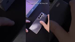 Артикул YM10454730Яндекс Маркете TECNO CAMON 40 Pro 5G 8/256ГБ, черныйgalaxy black, +SIM, 5200 мА*ч