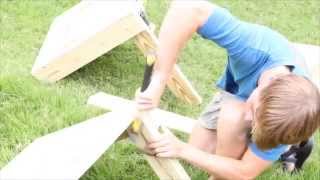 How To Make Quintuple Steps - Ninja Warrior Backyard Blueprints
