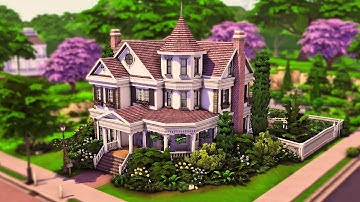 Huge Base Game Family Home | The Sims 4 Speed Build