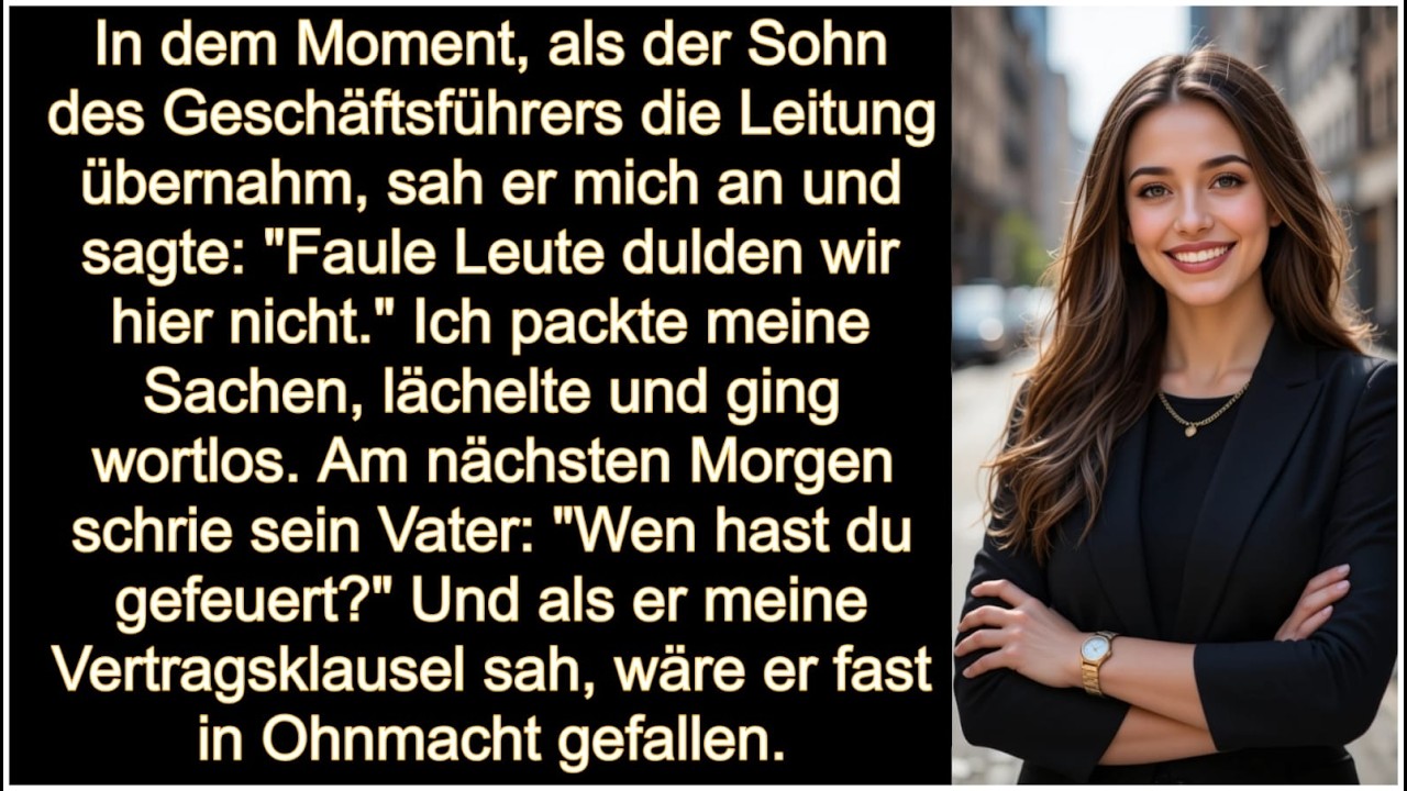 Er sagte: „Faulheit gibt’s hier nicht“ – Morgen schrie Papa: „WEN hast du gefeuert?!“