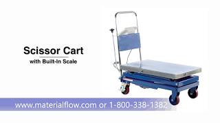 Vestil Scissor Cart with Built In Scale