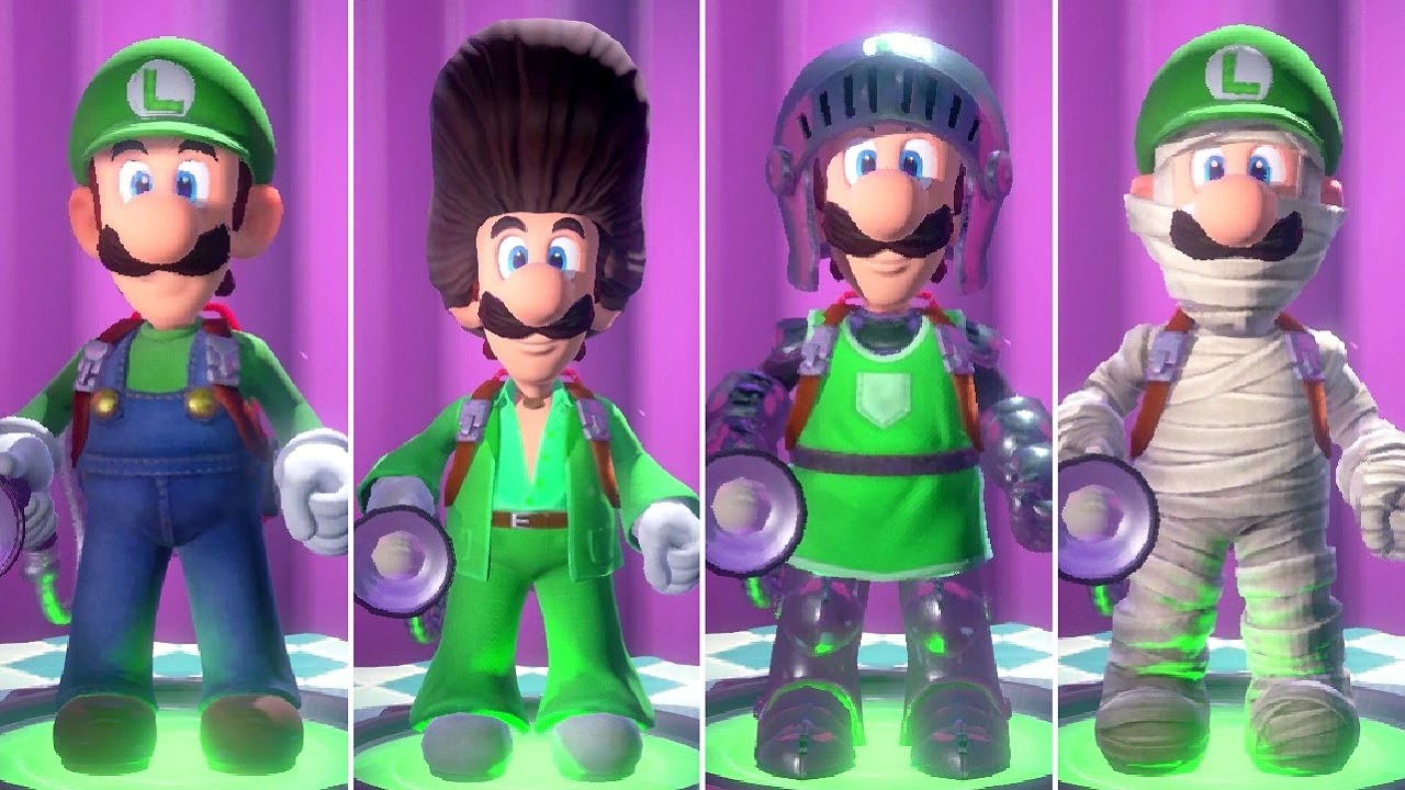 Luigi's Mansion Costume