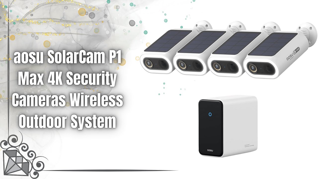 Black Friday Deal: aosu SolarCam P1 Max 4K | The Best Solar Security ...