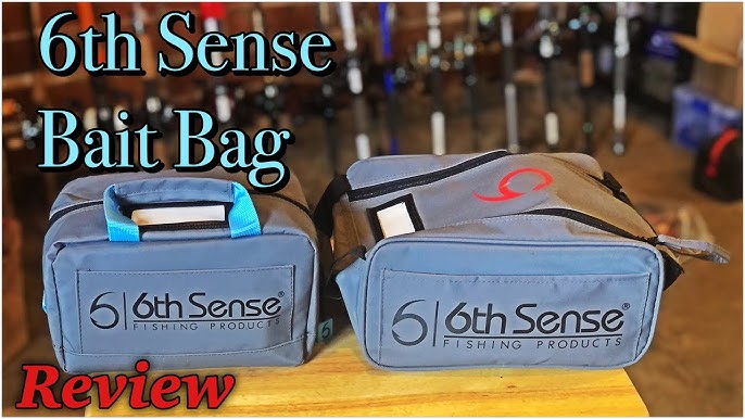 6th Sense BaitZip Pro Bag Black / 12 x 10