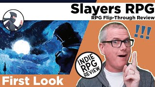 SLAYERS RPG - First Look and Review