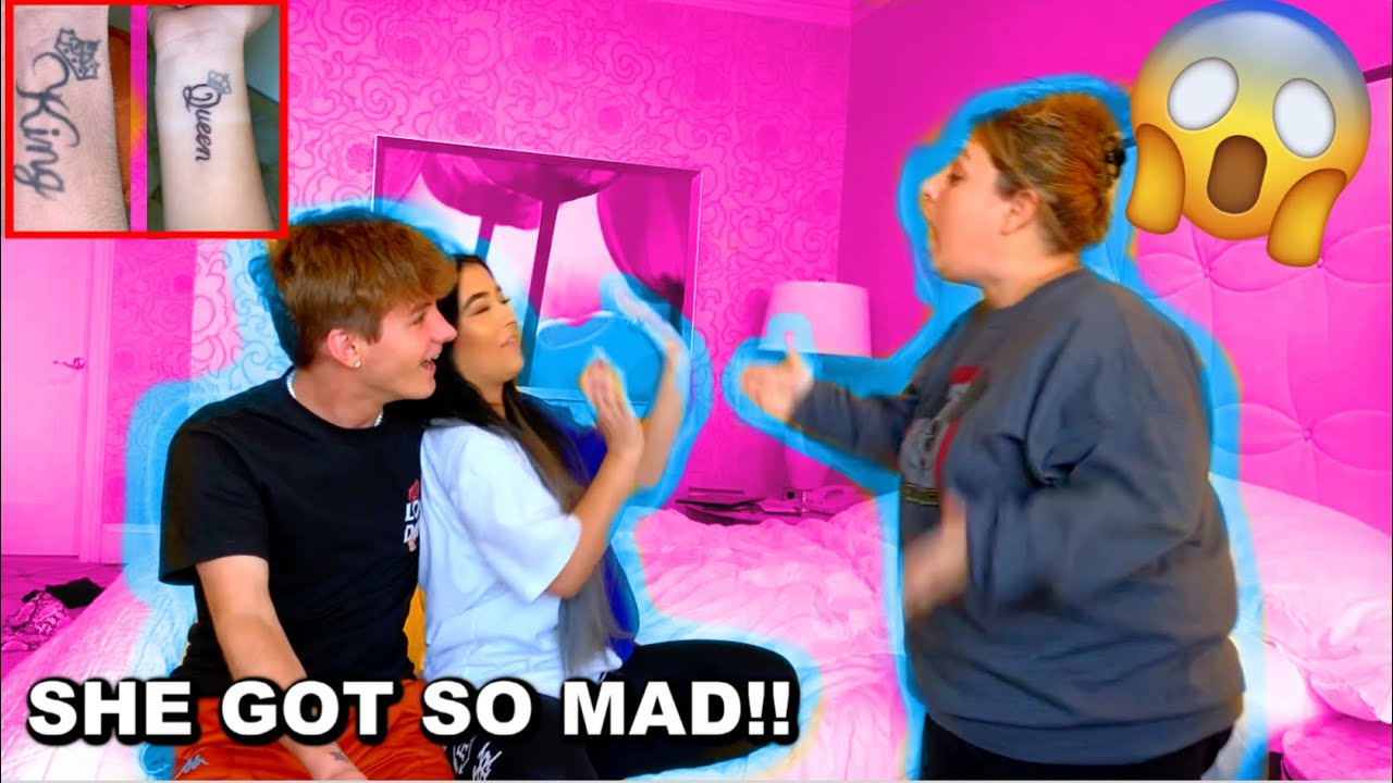 Татуировка-розыгрыш над моей мамой *Она разозлилась*
