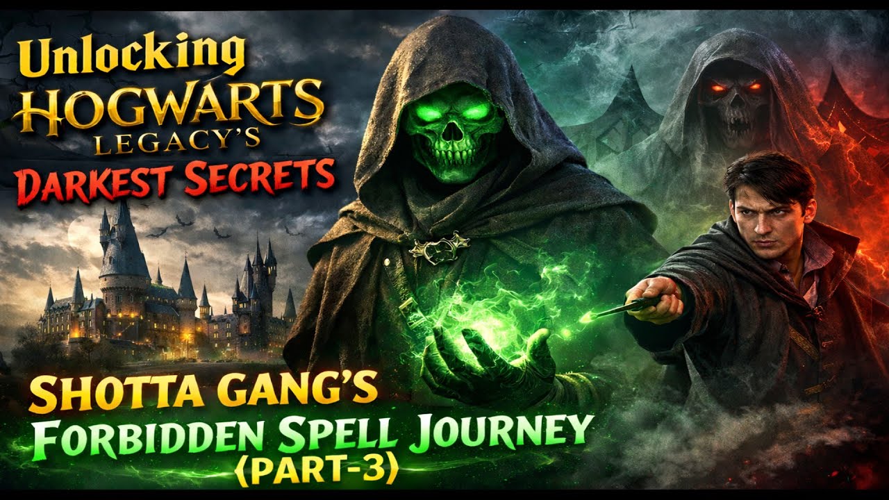 Unlocking Hogwarts Legacy's Darkest Secrets: Shotta Gang's Forbidden Spell Journey {PART-3}