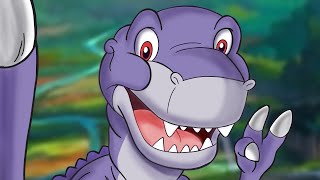 Drawing of Chomper The Land Before Time