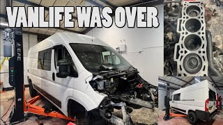 SIMPLE FAULT turned out to be MY WORST NIGHTMARE | Relay 2.0 blue Euro 6 engine failure