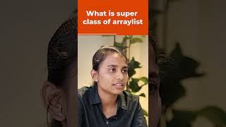 What Is Super Class Of Arraylist | #thekiranacademy #shorts